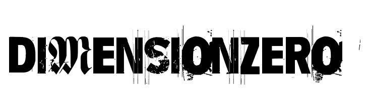 Dimension Zero  免费字体下载