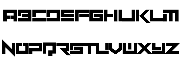 Dimension Font LOWERCASE