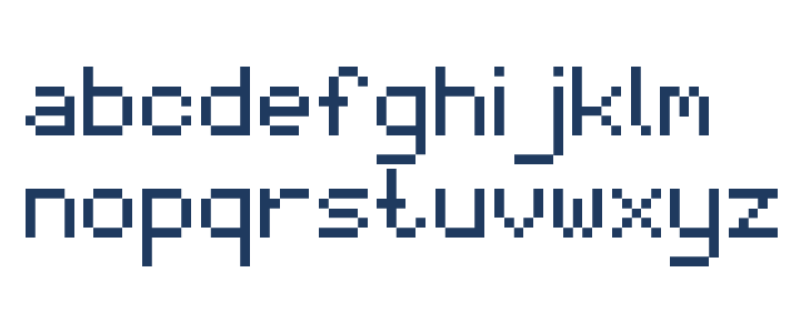 Diministiri Regular Lowercase