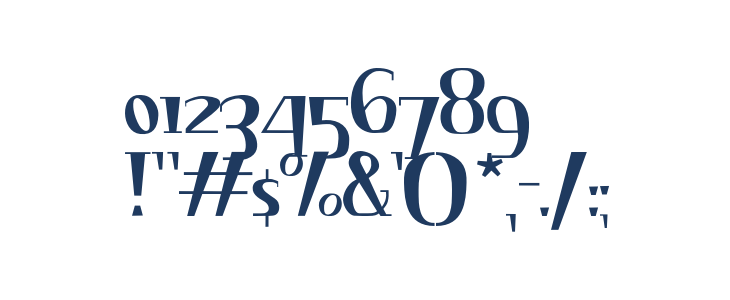 Diminuendo-Regular Other Characters