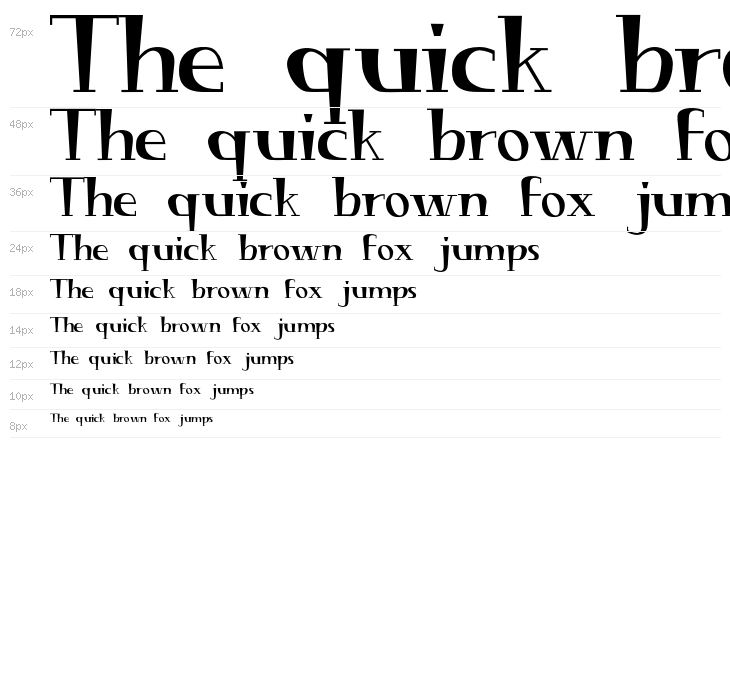 Diminuendo-Regular Waterfall