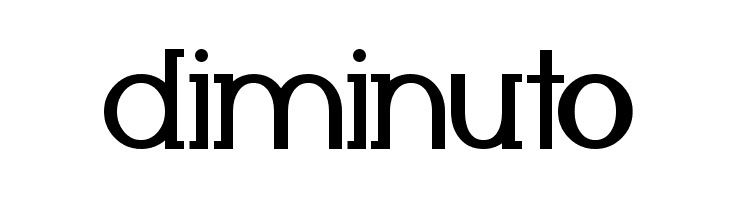 Diminuto फ़ॉन्ट