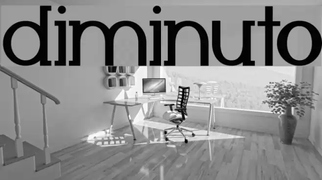 Diminuto Font examples