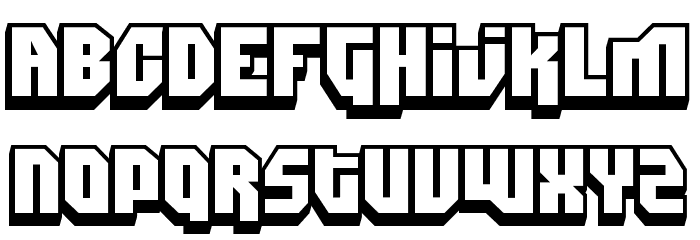 Dimitri Swank Font LOWERCASE