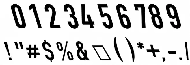 Din Kursivschrift Eng Leftalic Font OTHER CHARS