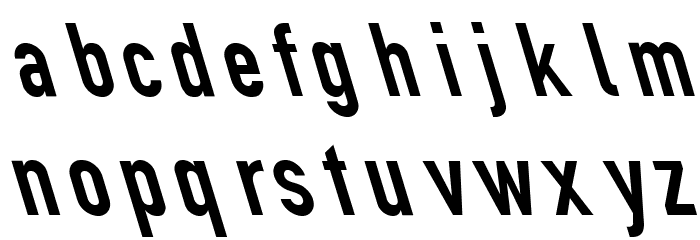 Din Kursivschrift Eng Leftalic Font LOWERCASE