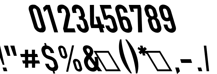 Din Kursivschrift Left Eng Font OTHER CHARS