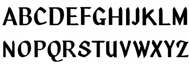 DinahVAA Bold Шрифта ВЕРХНИЙ
