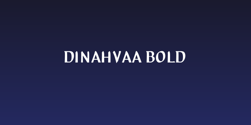 DinahVAA Bold Social Header