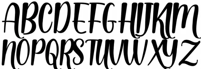 Dinalima Script Шрифта ВЕРХНИЙ