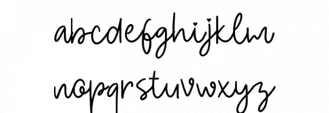 Dinamica 字体 小写
