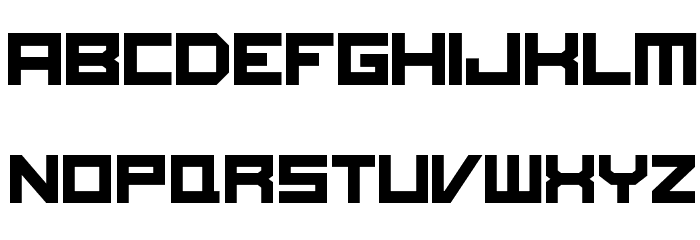 Dinamight Font LOWERCASE