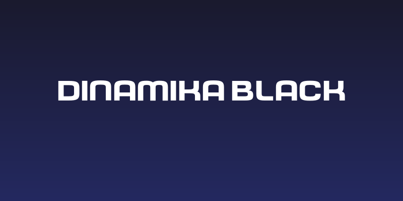 Dinamika Black Social Header