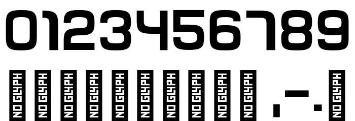 Dinamika Bold Font Alte caractere