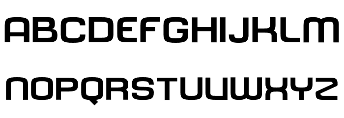 Dinamika Bold Font Litere mici