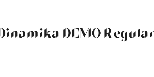 Dinamika DEMO Regular Logo