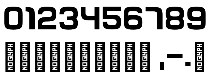 Dinamika Extrabold Font OTHER CHARS