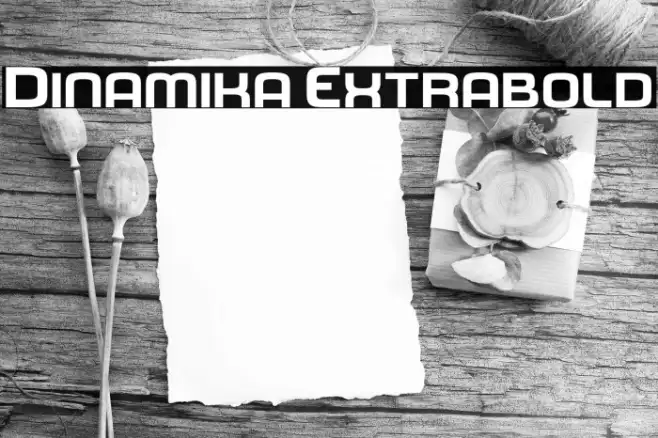 Dinamika Extrabold Example 3
