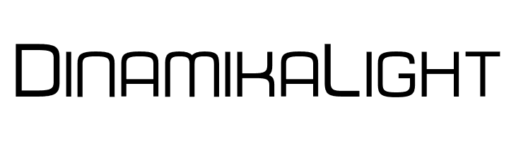 Dinamika Light Font