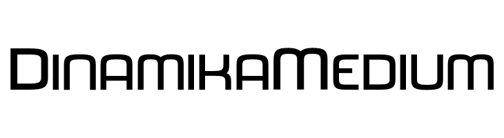 Dinamika Medium Font