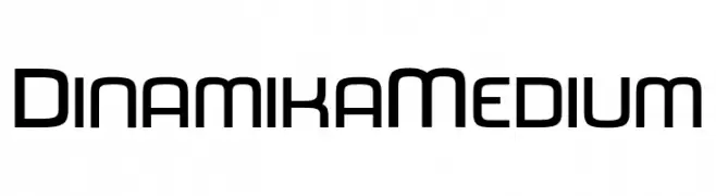 Dinamika Medium  baixar fontes gratis