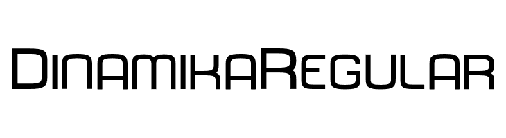 Dinamika Regular Font