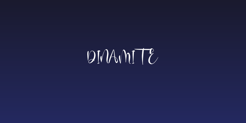 Dinamite Social Header