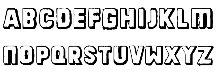 Dinarjev Republika Font LOWERCASE