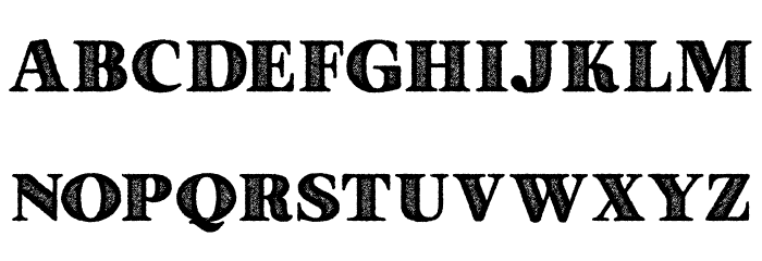 Dinasty Personal Use Bold Font LOWERCASE