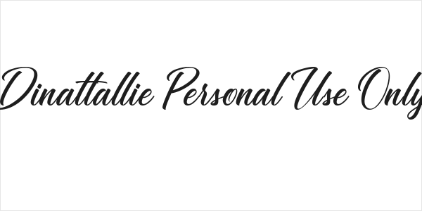Dinattallie Personal Use Only Logo