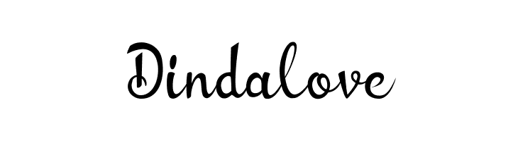 Dindalove  नि: शुल्क फ़ॉन्ट्स डाउनलोड