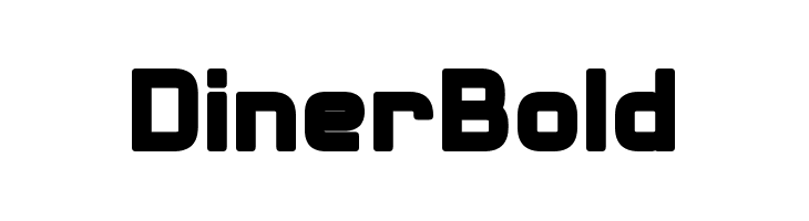 Diner Bold  免费字体下载