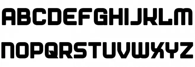 Diner Bold フォント 大文字