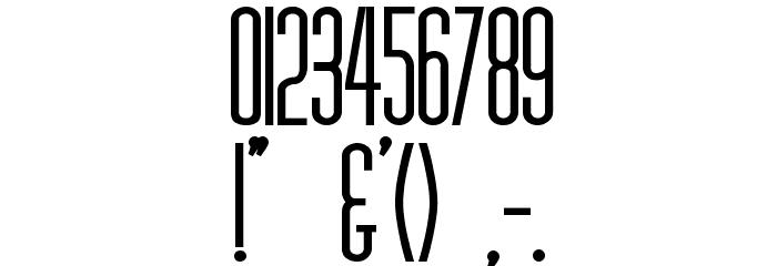 Diner-Fatt Font OTHER CHARS