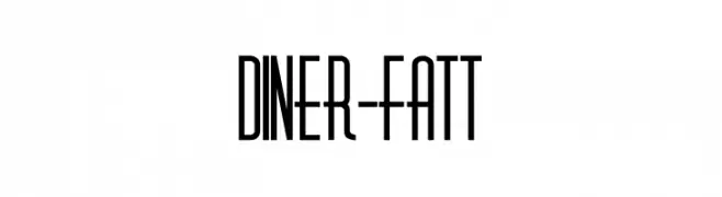 Diner-Fatt  font caratteri gratis