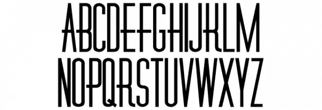 Diner-Fatt Schriftart Groß