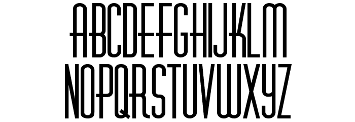 Diner-Fatt Font LOWERCASE