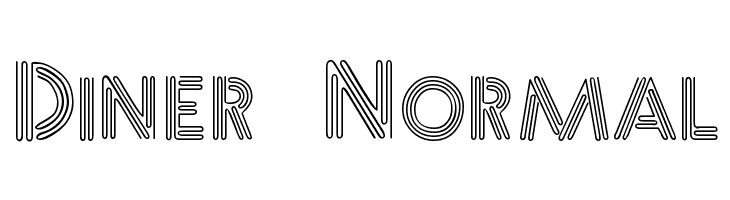Diner Normal Font