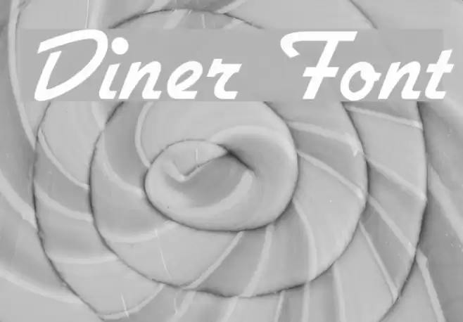 Diner Caratteri examples