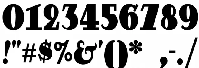 Ding Dong Daddyo NF Font OTHER CHARS