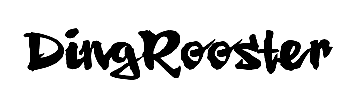 Ding Rooster  Frei Schriftart Herunterladen
