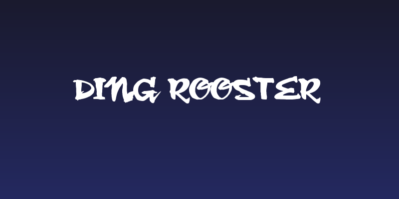 Ding Rooster Social Header