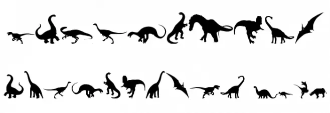 Ding-o-saurs Font OTHER CHARS