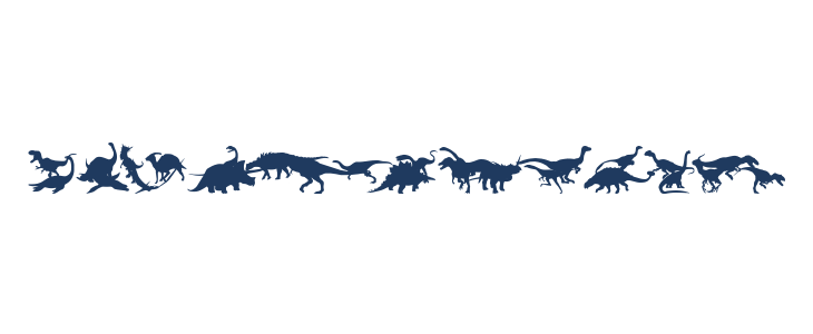 Ding-o-saurs Lowercase