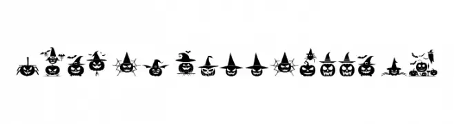 Ding of Halloween ST  les polices de caractères gratuit tlcharger