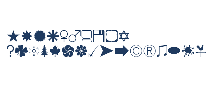 DingDong Signs o' the Times Other Characters