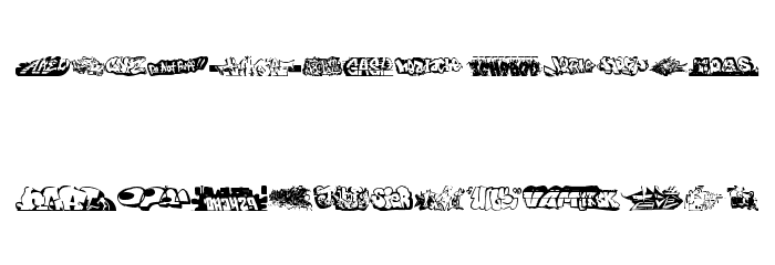 DingGrafs Font LOWERCASE
