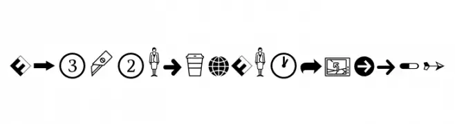 Dingbats2SamplerOT  لخطوط تنزيل