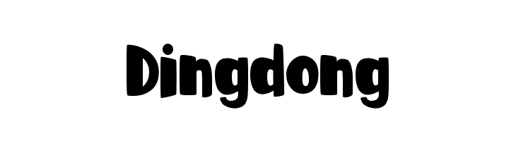 Dingdong  Descarca Fonturi Gratis