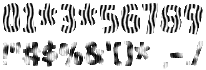 Dingeling DEMO Regular Font OTHER CHARS